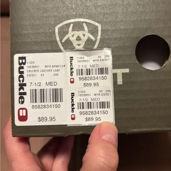 Ariat Women’s Brown Leather Loafers - Picture 7 of 8